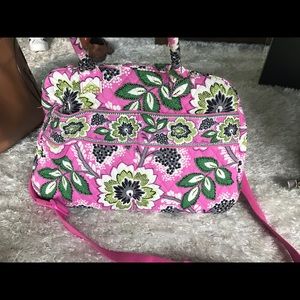 Vera Bradley travel overnight bag 100% authentic